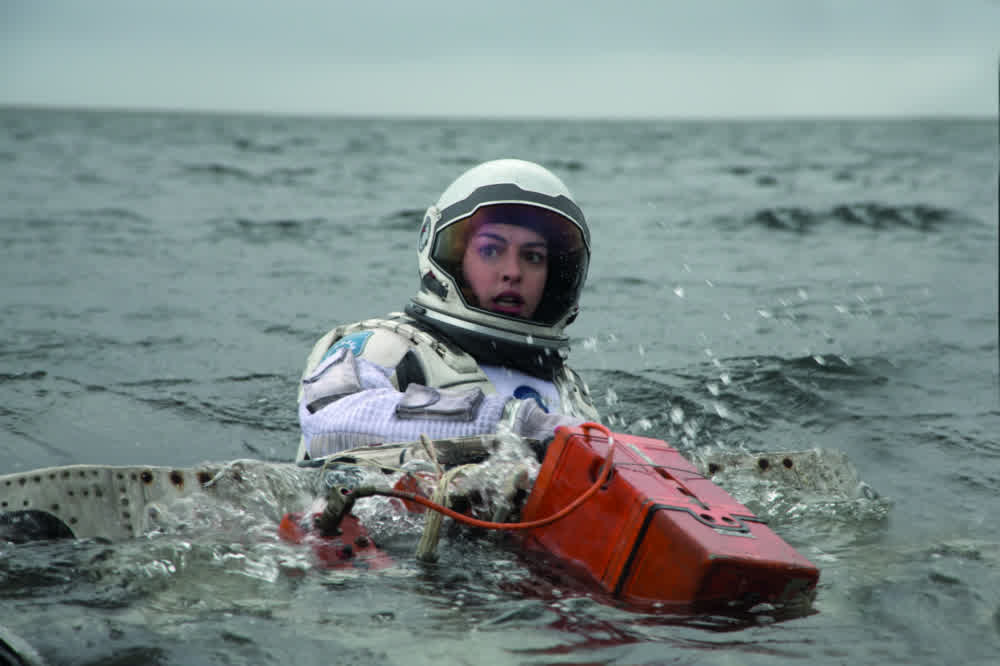Anne Hathaway as Dr Brand in Interstellar