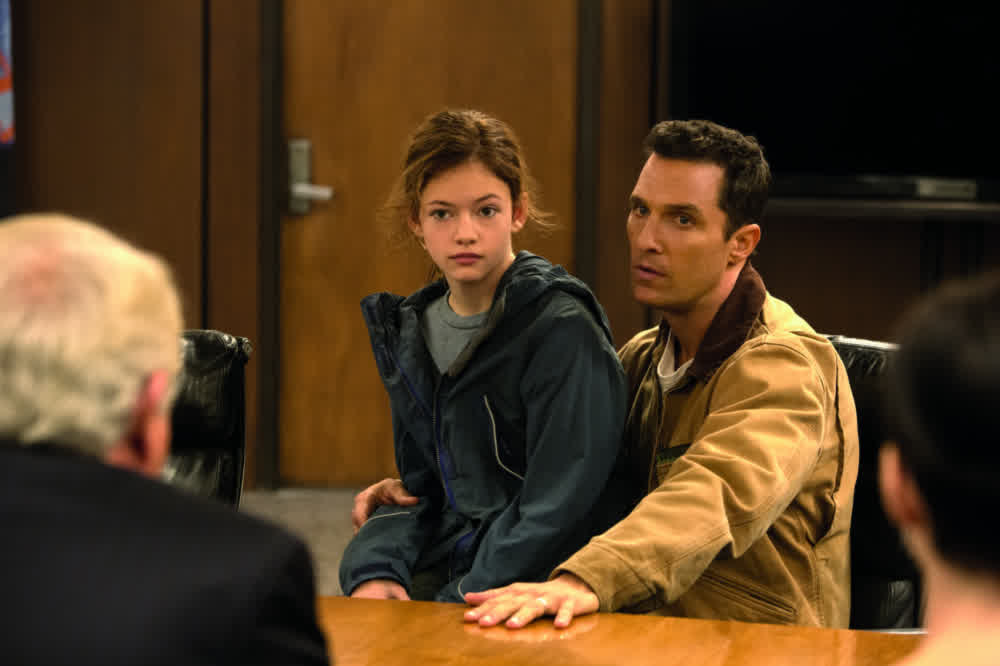 Murph and Cooper in Interstellar